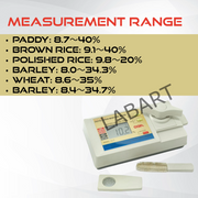 Grain Moisture Meter TA-5, OGA Japan for paddy, brown rice, polished rice, barley, wheat, naked barley